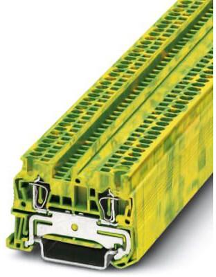 Phoenix Contact Zugfeder-Schutzleiterklemme - ST 1,5-PE, 0,08-1,5mm2, grün/gelb (3031513)