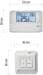 EMOS P5616OT OpenTherm Raumthermostat, programmierbar, kabello, weiß (2101307000)