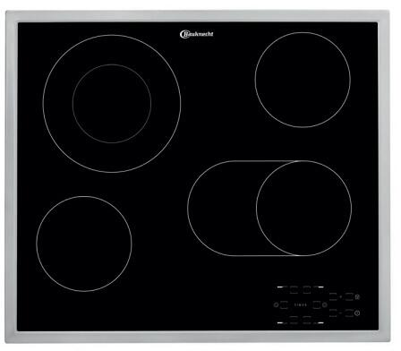 Bauknecht CTAR 9642 IN Autarkes Induktionskochfeld, 57,7 cm breit, TouchCotrol, Kindersicherung, Edelstahlrahmen