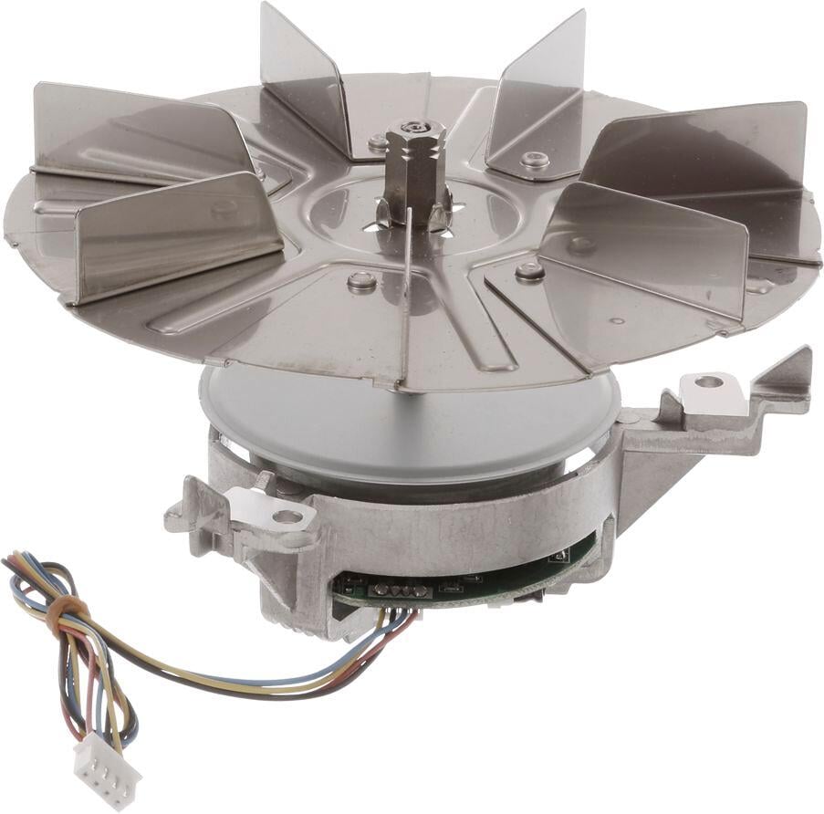 Bosch Siemens 12036385 Gebläsemotor, inkl. Lüfterrad und Hutmutter, 24W / 24V DC