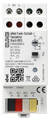 Jung FMAS16REG Funk-Aktor REG 1-kanalig
