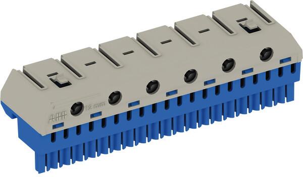 STRIEBEL & JOHN ZK206B N Quick-Steckklemme, 20x1,5-4mm², 6x2,5-25mm², blau (2CPX062756R9999)