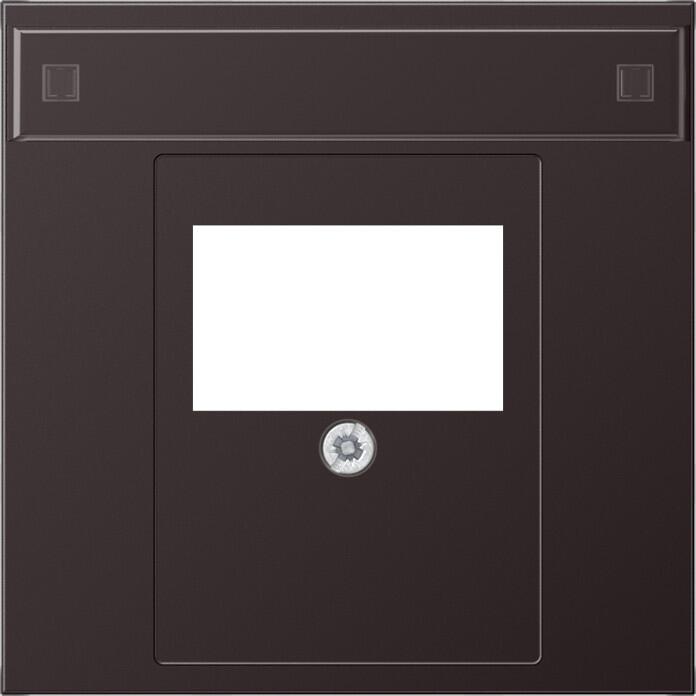 Jung AL2969TNAD Abdeckung für TAE-Anschlussdose, Aluminium matt