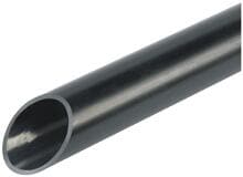 Fränkische FPKu-ES-F-UV schwarz Kunststoff-Stangenrohr, 3 m