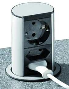 Bachmann 928.002 Schutzkontaktsteckdose 2-fach, Elevator