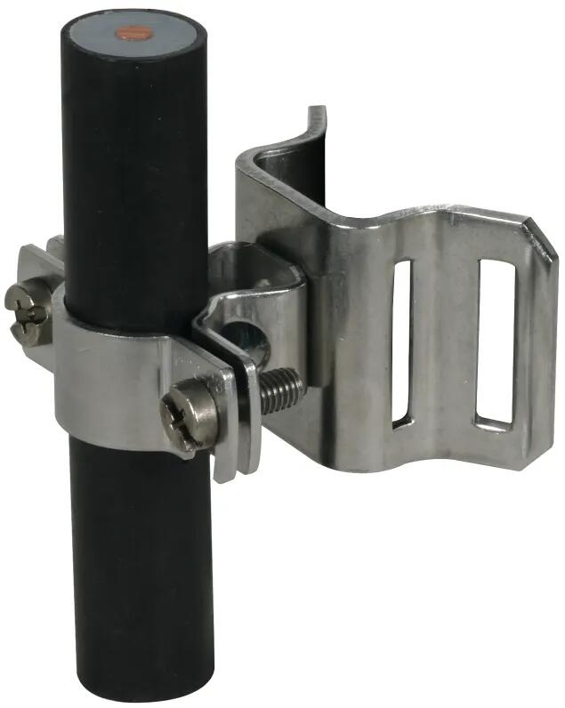 Dehn LH ZS 20 23 SBH 25X0.3 V2A Leitungshalter für HVI-Leitung NIRO D 20-23mm ohne Spannband (275319)