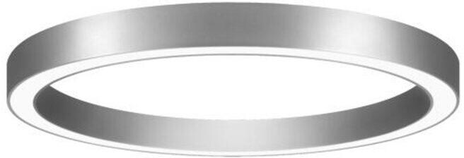 Brumberg BIRO CIRCLE LED-Anbau-Ringleuchte, D=1000mm, H=100mm, 65W, 8433lm, 2700-6500K, direkt, Tunable White DALI DT8 dimmbar, silber (13572168)