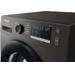 Samsung WW70T4042CX/EG 7kg Frontlader Waschmaschine, 1400U/min, Hygiene-Dampfprogramm, Trommelreinigung, Digital Inverter Motor, inox/schwarz