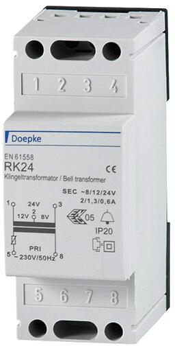 DOEPKE RK 24 09980654 Klingeltrafo 24V