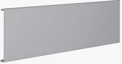 Hager FB6011027030 Leitungsführungskanal-Oberteil aus PVC zu FB mit Oberteilbreite 110mm steingrau