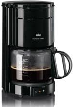 Braun Aromaster Classic KF 47 Kaffeemaschine, 1000 W, 10 Tassen, Abschaltautomatik, Tropf-Stopp, schwarz