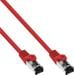InLine Patchkabel, S/FTP (PiMf), Cat.8.1, 2000MHz, halogenfrei