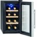 ProfiCook PC-WK 1233 Glastürkühlschrank, 23 L, 43 cm breit, Anti-Vibrationssystem, Thermoelektrische Kühlung, schwarz