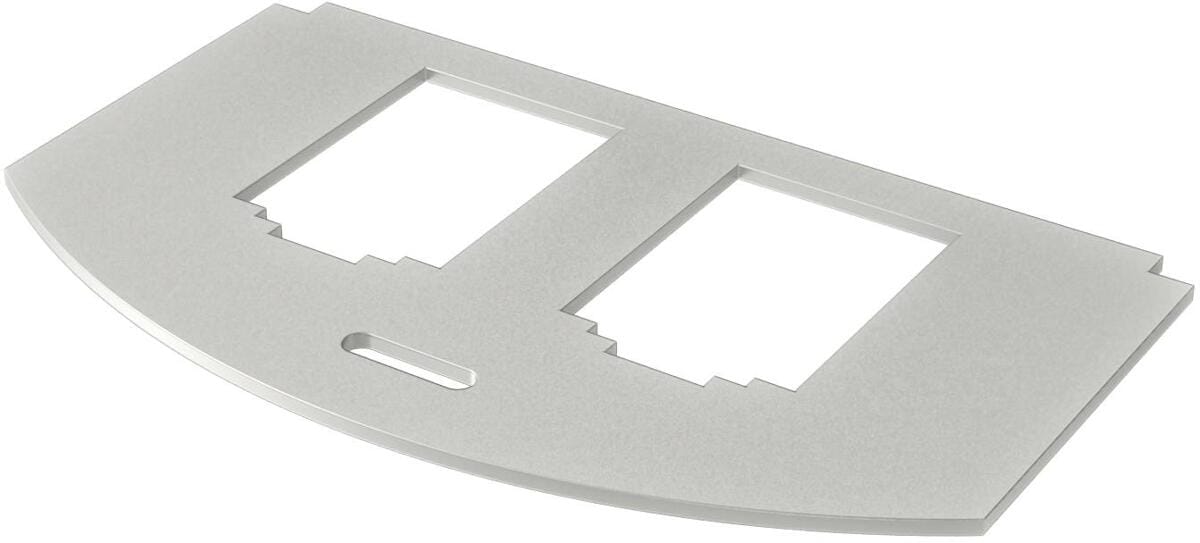 OBO Bettermann MP R2 2B Montageplatte für Datentechnik Typ B (7408804 ...