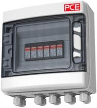 PCE PV-Box Sol-Line DC2-M16-TYP2, IP65, grau (090PV031)