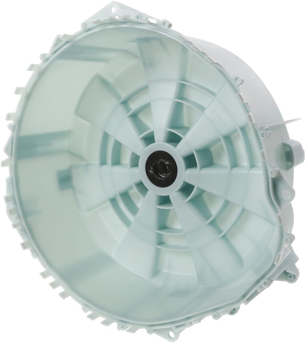 Bosch Siemens 00714215 Laugenbehaelter-Hinten, Laugenbehälter> 1200 ohne Schrauben und Dichtung 00265964., Heizungshalter 00617805