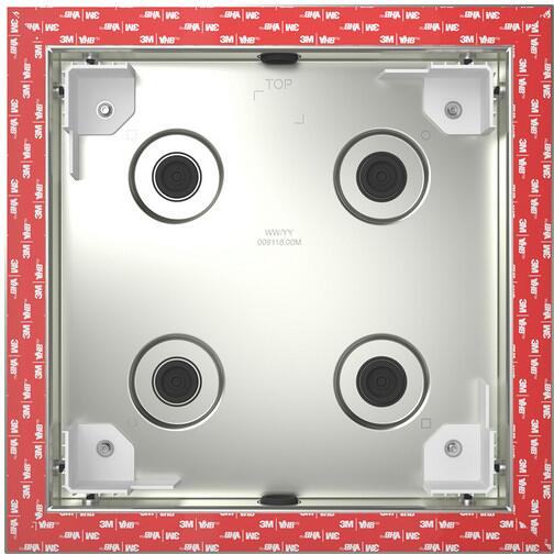 Gira 552800 System 106 Einbaudose flächenbündig 2 x 2fach
