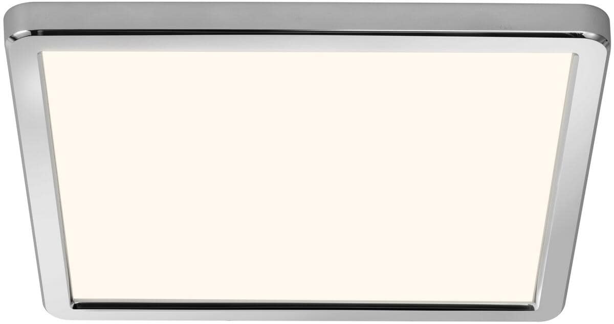 Nordlux Oja 29 Square 3-Step Deckenleuchte, IP54, 3000/4000K, chrom (2015066133)