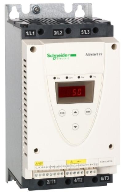Schneider Electric Sanftanlasser, ATS22, Steuerspannung 230V, Bemessungsstrom 47A 600V (ATS22D47S6)