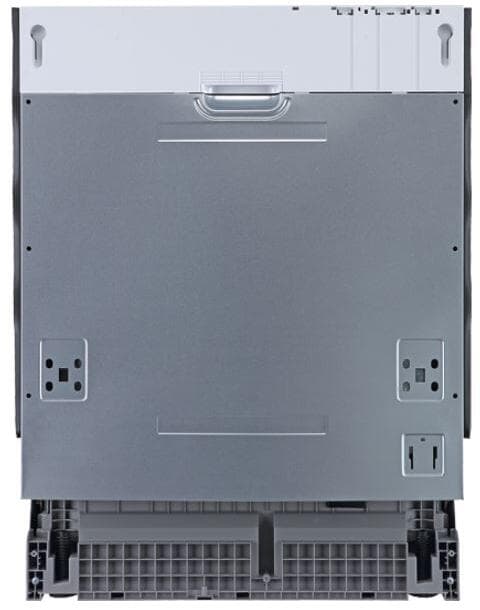 PKM GSP12-4E FI Vollintegrierter Geschirrspüler, 60 cm breit, 12 Maßgedecke, 4 Programme, Kindersicherung, Wasserenthärtungsfunktion, Überlaufschutz