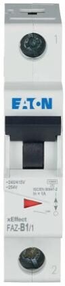 Eaton FAZ-B1/1 LS-Schalter, 1A, 1p, B-Char (278520)