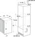 Gorenje RI 2092 E1 Einbaukühlschrank, Nischenhöhe: 88 cm, 131l, Festtürtechnik, weiß