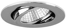 Brumberg DAMITA LED-Einbaustrahler, IP65, 6W, 730lm, 3000K, schwenkbar