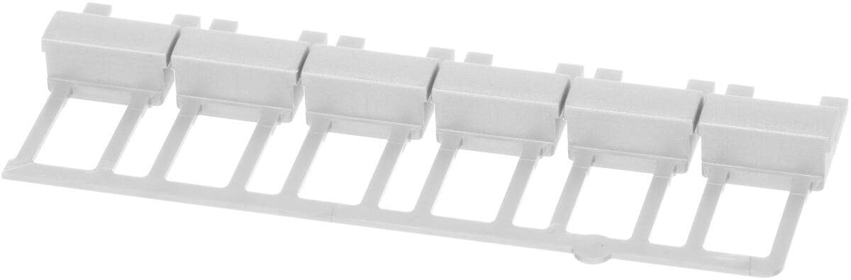 Bosch Siemens 00637084 Tastensatz, Edelstahlfarbig, 6 Programmtasten, kürzbar