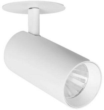 Brumberg TRAXX MINI LED-Halbeinbau-Richtstrahler 230 V AC, 50Hz, 14,5W, 1745lm, 20°, 3.000K, CRI > 90, rund, dreh- und schwenkbar, DALI dimmbar, weiß