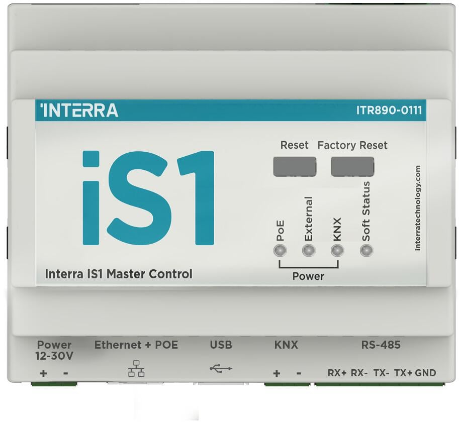 Interra iS1 Master-Steuerung, REG, grau (ITR890-0111)