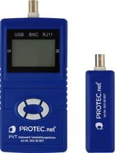 PROTEC.net PVT Netzwerk Verdrahtungstester, inkl. 9 V Blockbatterie
