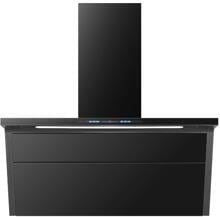 Wolkenstein WS55-90A++GCB Kopffreihaube, 90 cm breit, 558,00 m³/h, LED-Beleuchtung, Touch Control, schwarz
