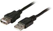 EFB-Elektronik USB 2.0 Verlängerungskabel A-A,St-Bu, grau, 3,0m (K5248.3V2)