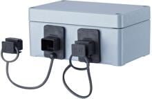 METZ CONNECT E-DAT Industry IP67 V4 2 Port Metall Aufputzgehäuse (1401040620ME)