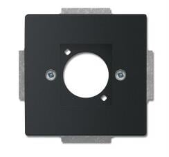 Busch-Jaeger 2553-885 XLR-Zentralscheibe, future linear, schwarz matt (2CKA001724A4405)