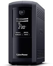 Cyberpower USV ValuePRO VP xxxEILCD USV-System, 1-Phasig, Towermontage, LCD-Statusanzeige, Line-Interactive, IEC-C13-Ausgänge, schwarz