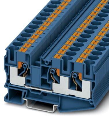 Phoenix Contact PT 10-Twin Bu Durchgangsklemmen blau (3208747)