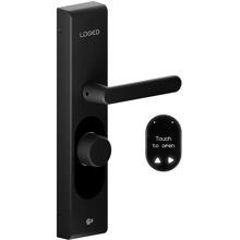 Loqed Touch Smart Lock Black Edition elektronisches Türschloss, Bluetooth Türöffnung, SKG*** Zertifikat, schwarz (1100)