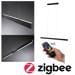 Paulmann LED Pendelleuchte Smart Home Zigbee 3.0 Aptare 2700K 2.050lm / 2.050lm 2x18 / 1x18W Schwarz dimmbar (79888)