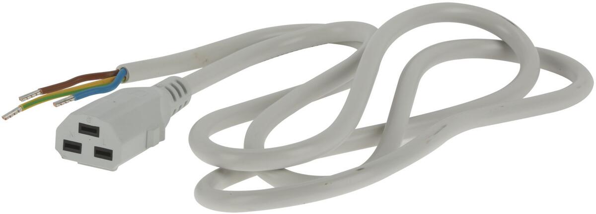 Anschlusskabel, mit Kaltgerätestecker ohne Netzstecker, GB -Länge 1500 mm 00644823