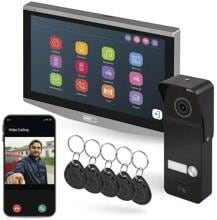 EMOS H4020 GoSmart Video-Türsprechanlage-Set, IP-750A, WiFi, Touchscreen, 7" Display, Full HD 1080p, IP65, schwarz (3010040200 )