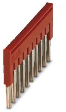 Phoenix Contact FBS 10-4 Steckbrücke, 17,5A, 10-Polig, rot (3030158)