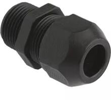 Plica Kabelverschraubung PLICA-TEC M50 (24-38,5) PA6, Wasserdichte, montagefreundliche Kabelverschraubung, Zugentlastung Polyamid, schwarz (935344150)
