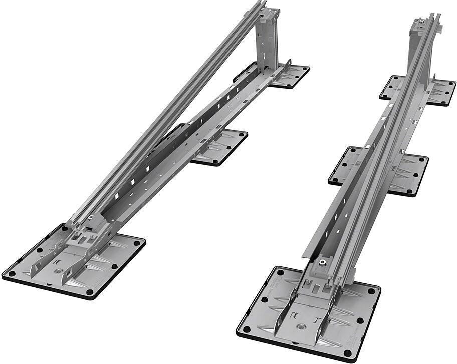 SL Rack Fast Flat - Wechselrichtergestell, Länge = 1190mm, Stahl, Aluminium (22300-90)