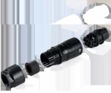 Enphase Q-CONN-3P-10F IQ FEMALE FIELD CONNECTOR, konfektionierbarer dreiphasiger Stecker (female) für das runde Q-Kabel