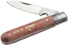 Cimco Kabelmesser mit Holzschalen, Klinge mit Schaber 1-teilig (120052)