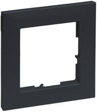 Legrand SEANO 1-fach Rahmen, 87 x 87 mm, anthrazit lackiert (765471)