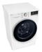 LG W4WV90961C 6kg/ 9kg Stand Waschtrockner, 60 cm breit, 1400U/Min, Sprachsteuerung, Reversierfunktion, Dampffunktion, Unwuchtkontrolle, Mengenautomatik, Weiß