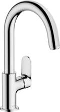 hansgrohe Vernis Blend Einhebel-Waschtischarmatur, mit Schwenkauslauf und Zugstangen-Ablaufgarnitur, Messing, 5 l/min, chrom (71554000)