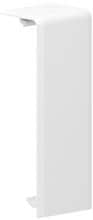 GGK 4D 20x80-9010 Schnittkaschierung für 4D Sockelleistenkanal, Kunststoff, schnittkaschierend, HxT 80x20mm, weiß (114115)